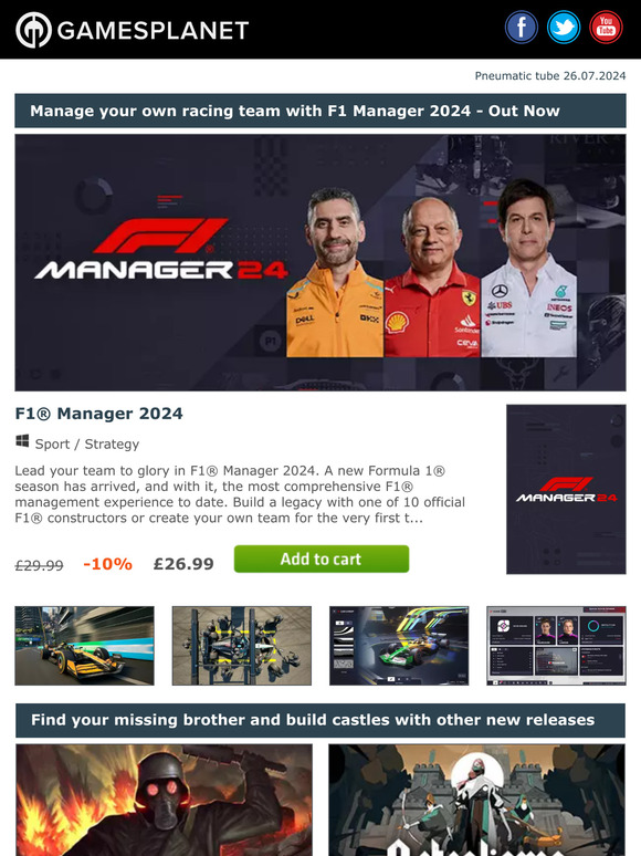 warhammer.gamesplanet.com: Out Now: F1 Manager 24, Cataclismo and ...