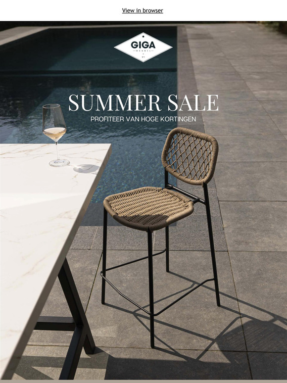 Profiteer van hoge kortingen tijdens onze Summer Sale!