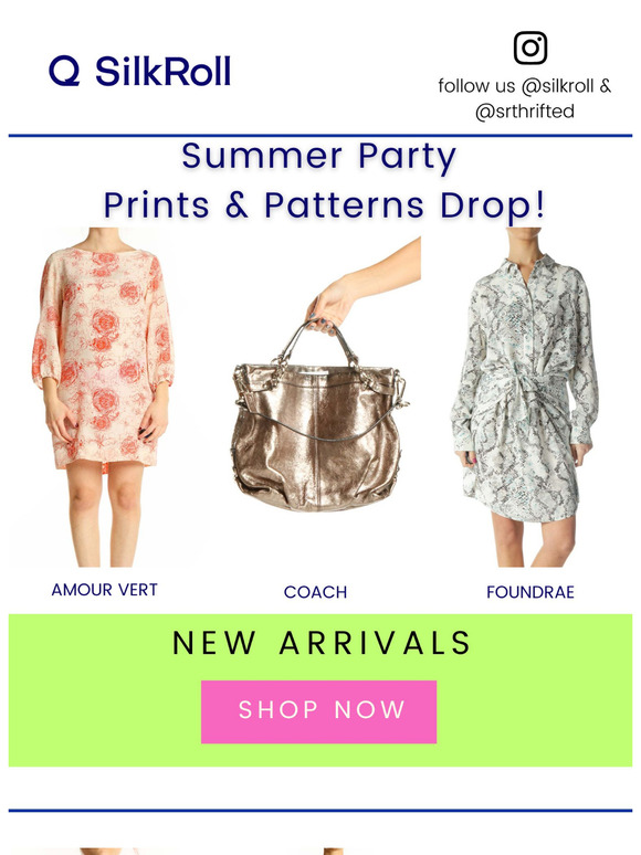 Summer Party Prints & Patterns Drop!