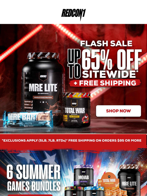 [FLASH SALE]🚨 Up to 65% OFF Sitewide* + Free Shipping