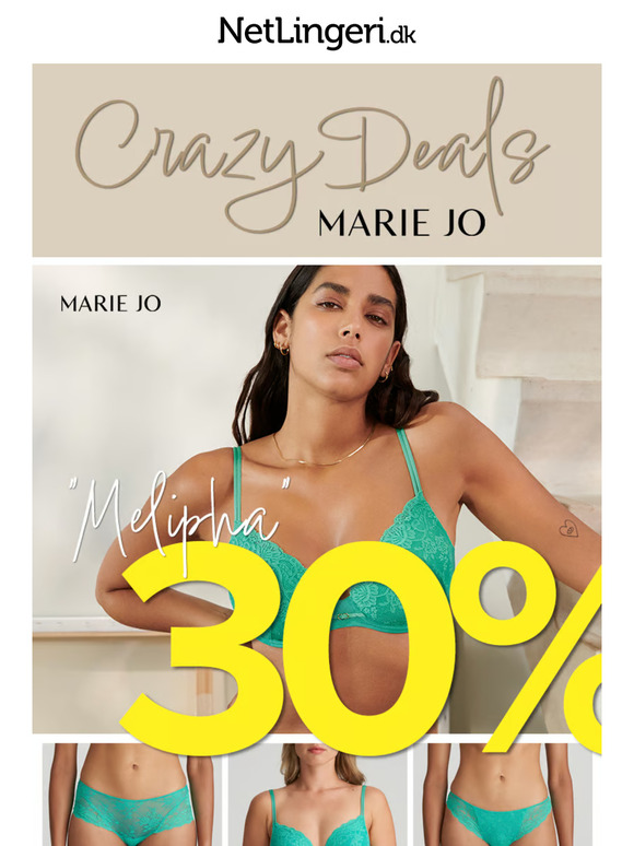 SE HER! Crazy Deals på Marie Jo🤪