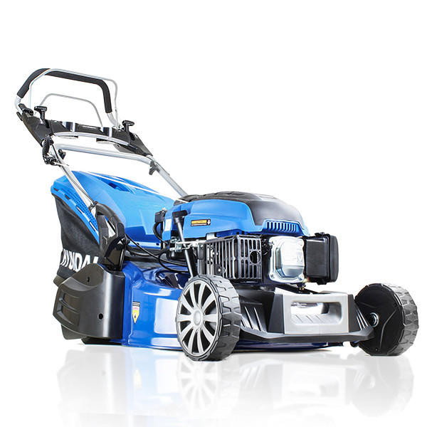 Hyundai 19" / 48cm 139cc Self Propelled Electric Start Petrol Rear Roller Lawnmower, 25-75mm Cuts, Rear Discharge| HYM480SPER