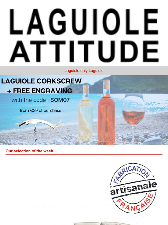 A successful vacation with Laguiole ☀️