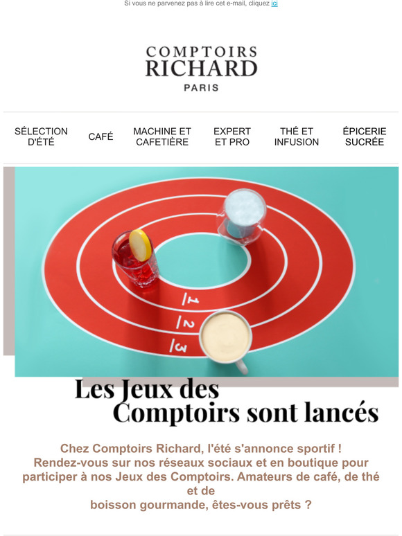 L'été s'annonce sportif aux Comptoirs ! 🏆