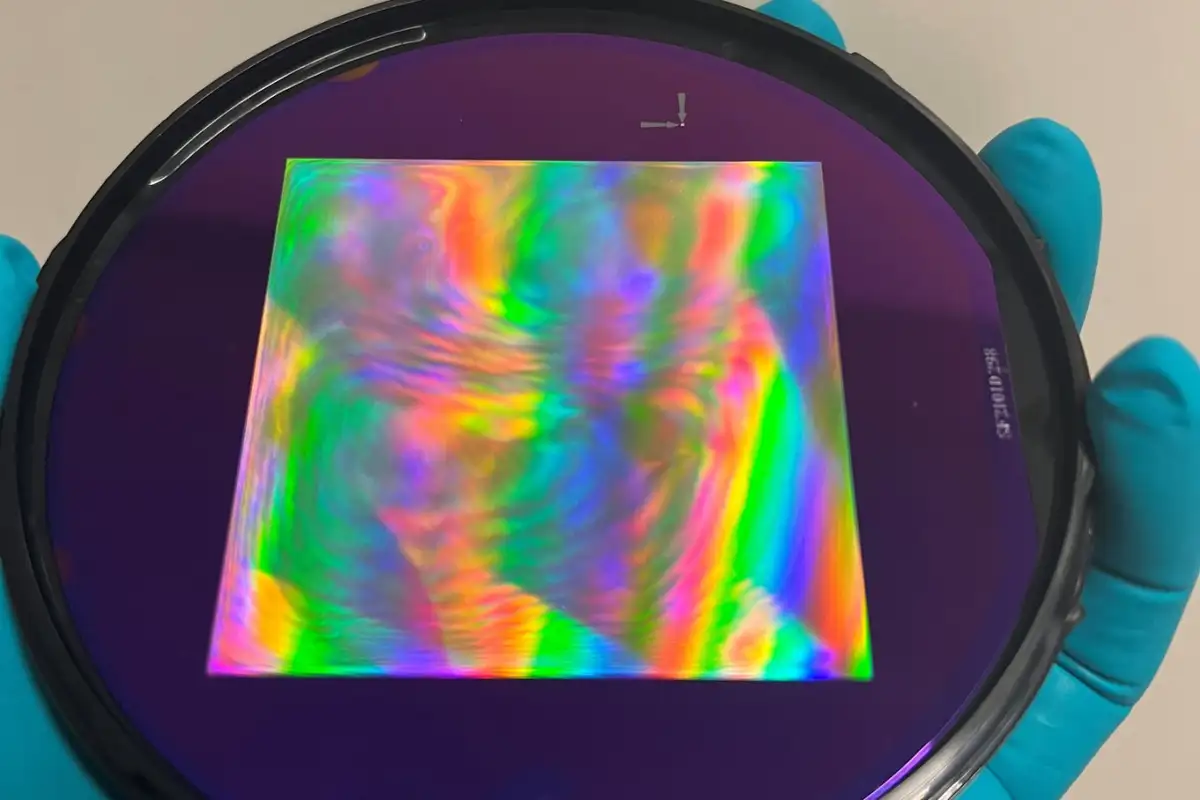 Wafer-thin light sail could help us reach another star sooner. Image leads to article.