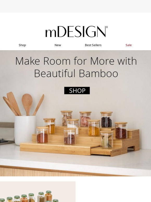 Get Organized with Bamboo!