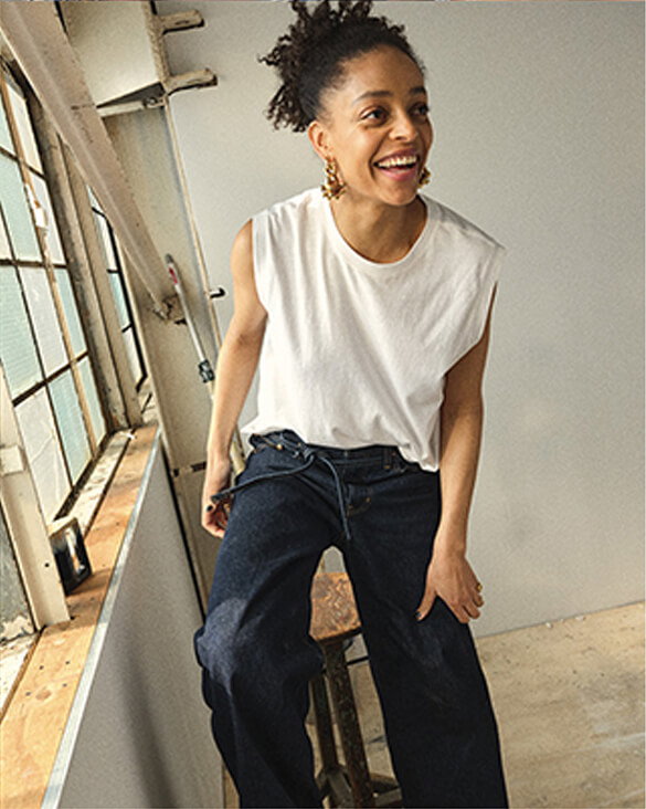 WOMEN BOXY TANK