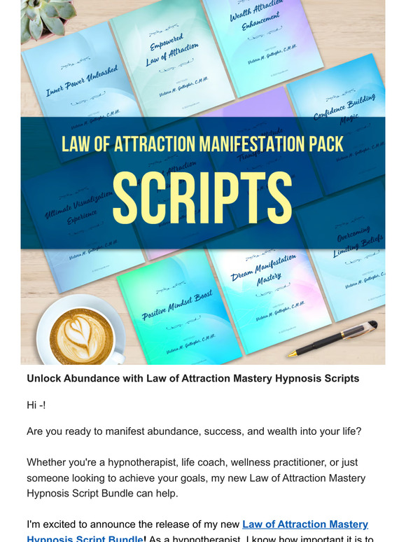 🔓 Unlock Abundance - NOW! Hypnosis Scripts