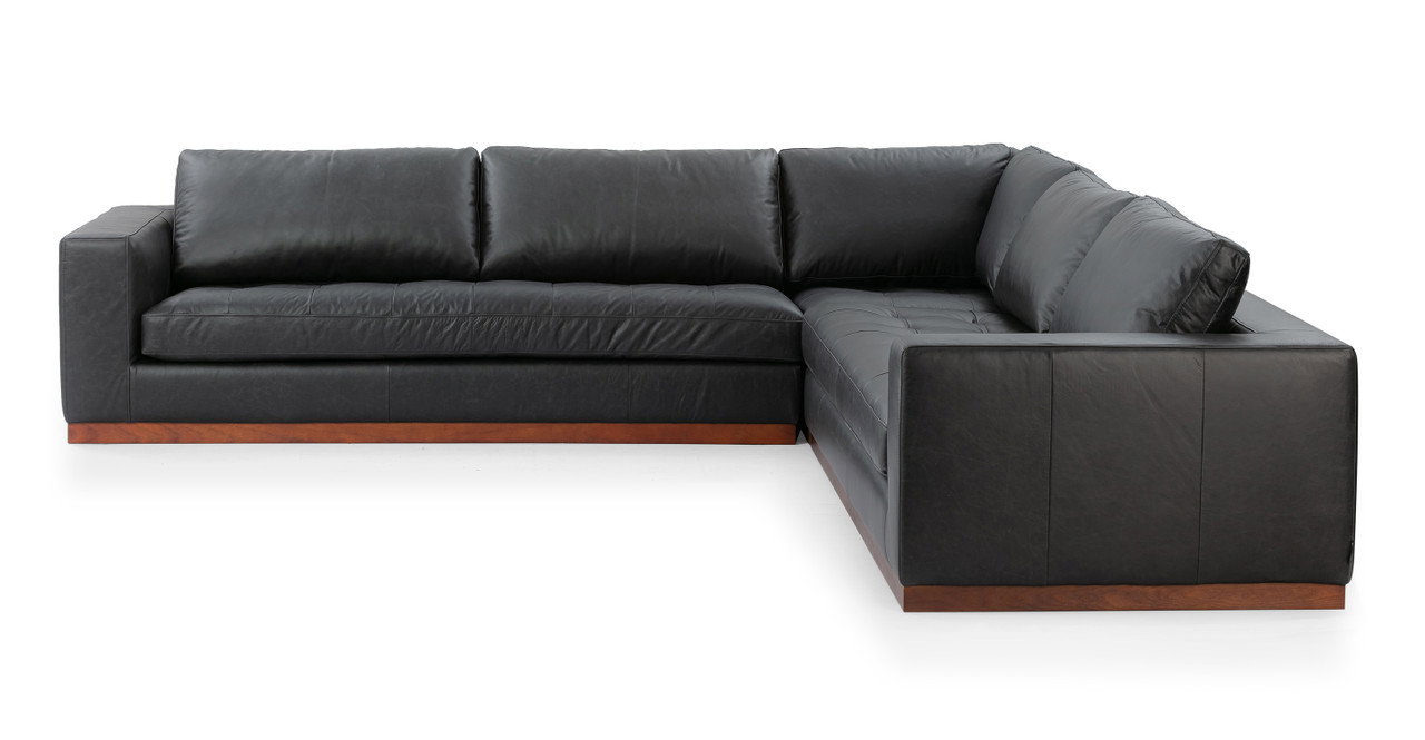 Image of Newport 123" 3-pc L Corner Sofa Sectional