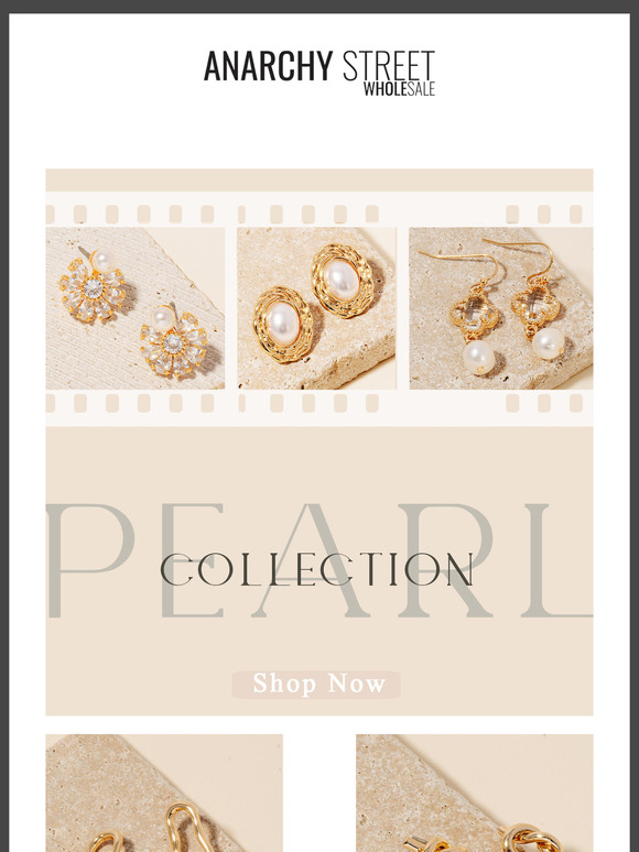 ✨ New Pearl & Heart Collection: Pure Elegance Awaits! 💖
