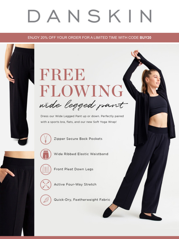 Get a leg up with the Wide Legged Pant!