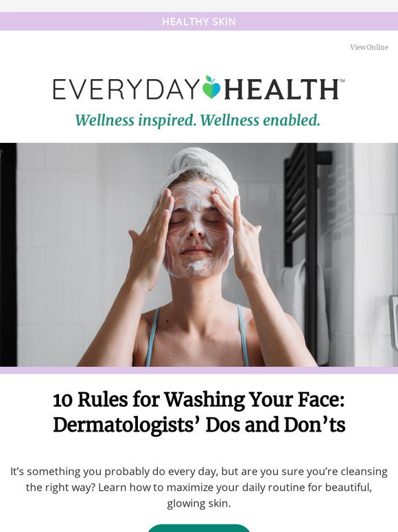 Lifescript: 10 Rules for Washing Your Face: Dermatologists’ Dos and Don ...