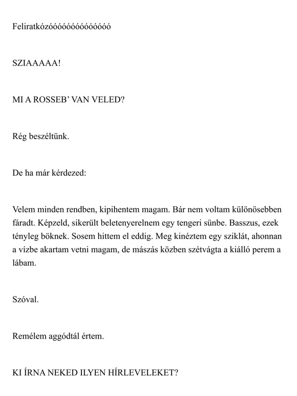 Megéri minden nap hírlevelet küldeni? (5 hét tapasztalata)
