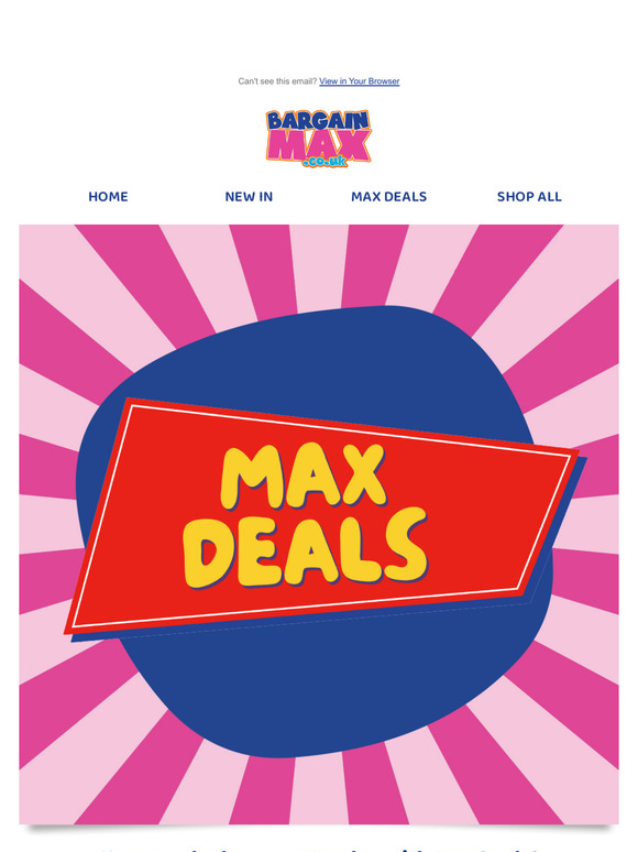 Max Deals Are Now Live! ⭐