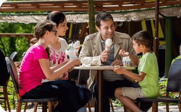 Se restaurer au Parc Astérix