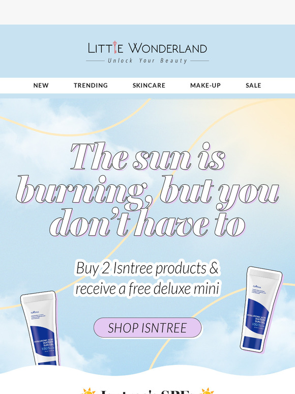 ☀️ LW SPF Weeks with Isntree