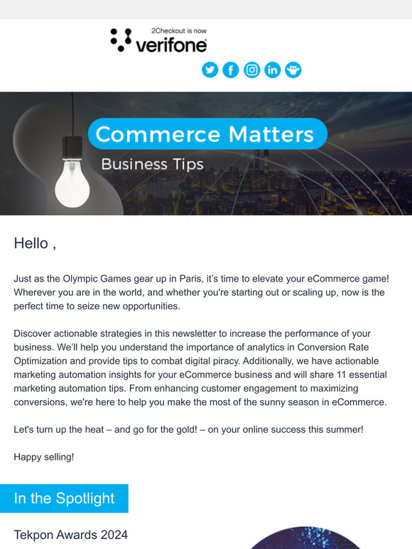 Your Commerce Matters Newsletter is Here – July Edition