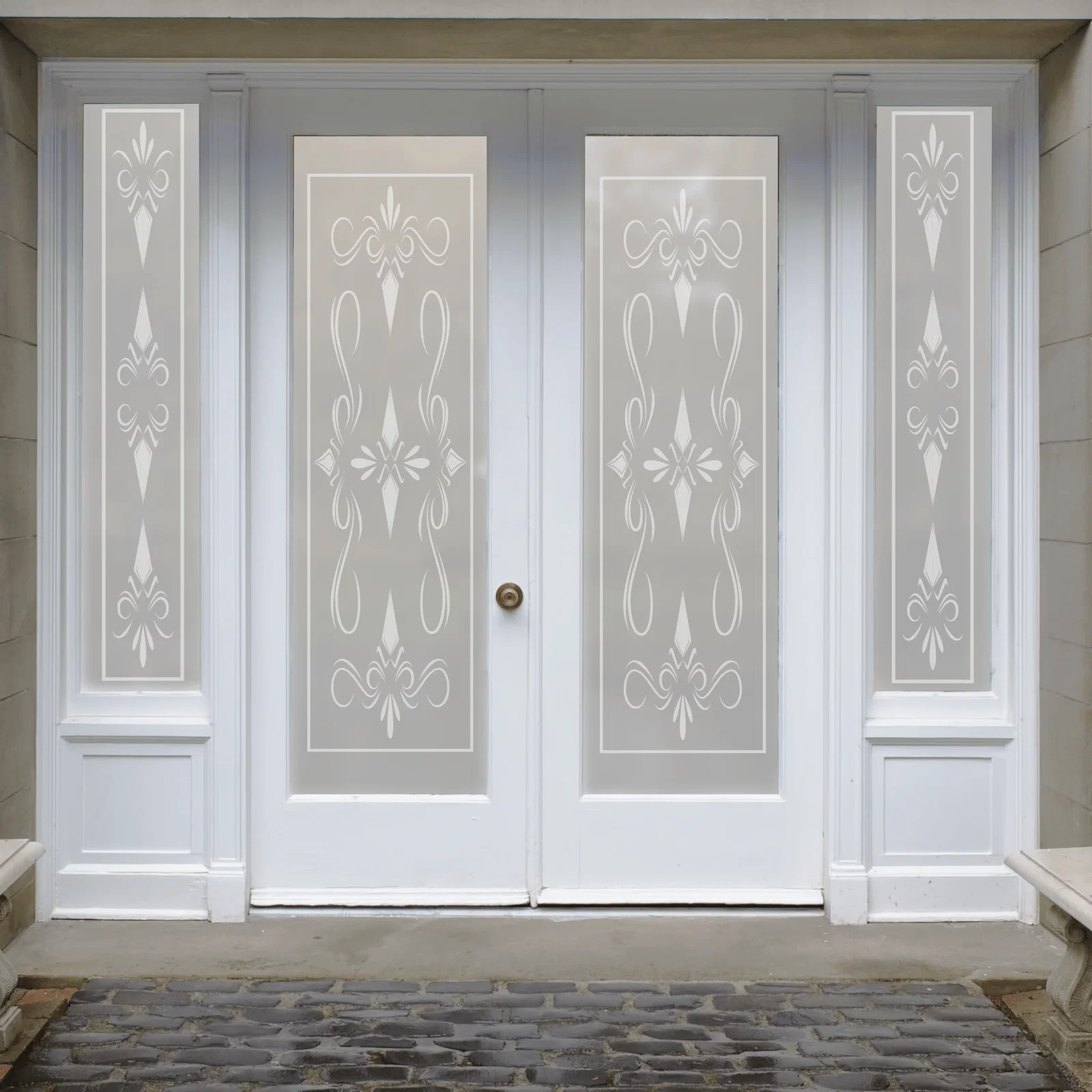 Image of South Beach | Privacy and See- Through Window Film (Static Cling)