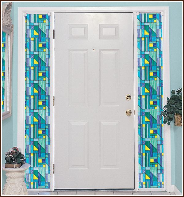 Image of Rhapsody Stained Glass | Privacy(Static Cling)