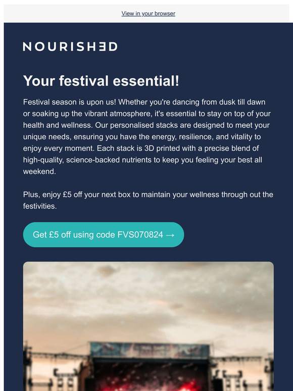 Get £5 Off for Festival Fun! 🕺