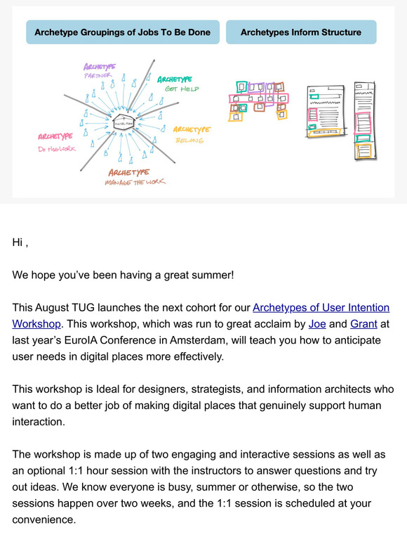 Learn How to Map Your Users Needs to Your Digital Places with Archetypes