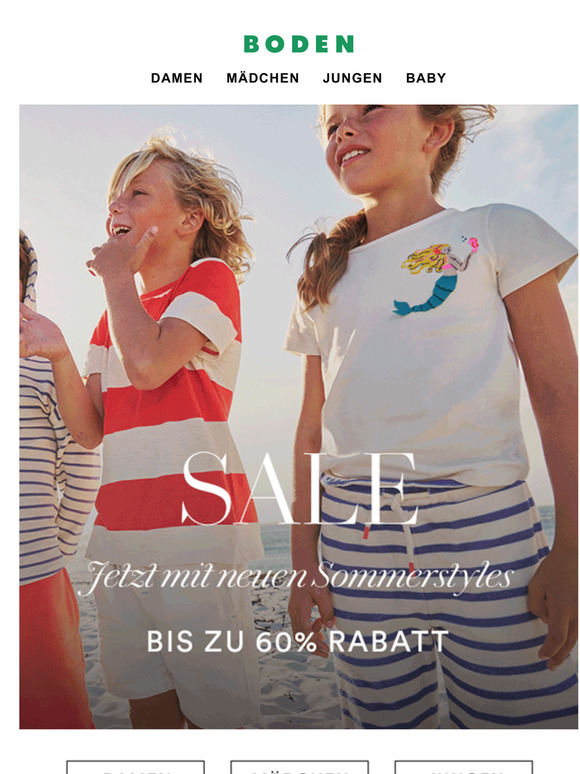 Bis zu 60% Rabatt auf frisch hinzugefügte Sommerstyles