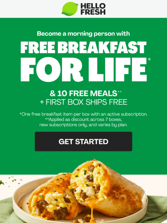 Become a Morning Person: Free Breakfast for LIFE!
