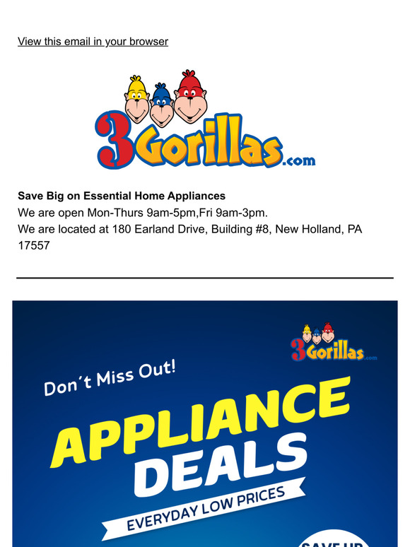 Shop the Best Discount Appliances Today!