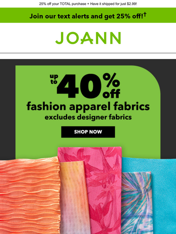 joann fabrics open on july 4th