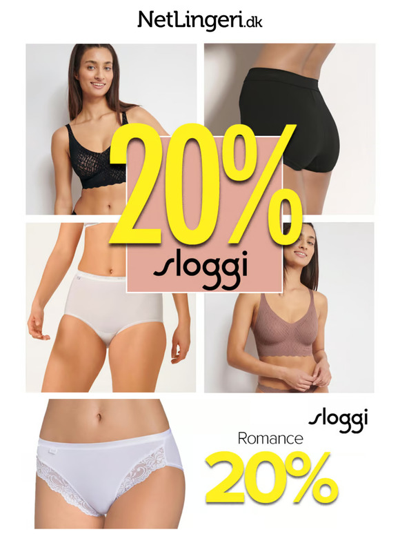 WOW 😱 Alt Sloggi & Triumph 20%