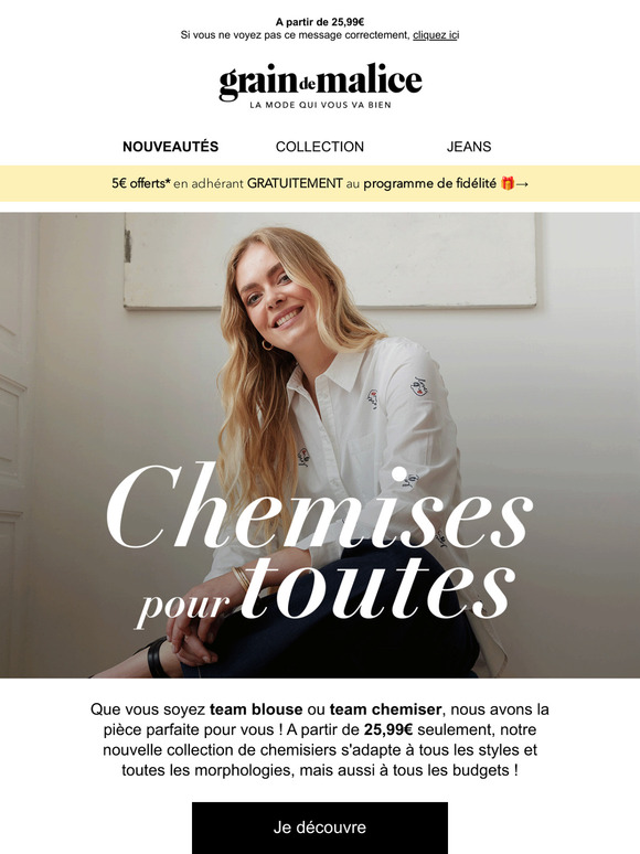 Team blouse ou chemisier ?