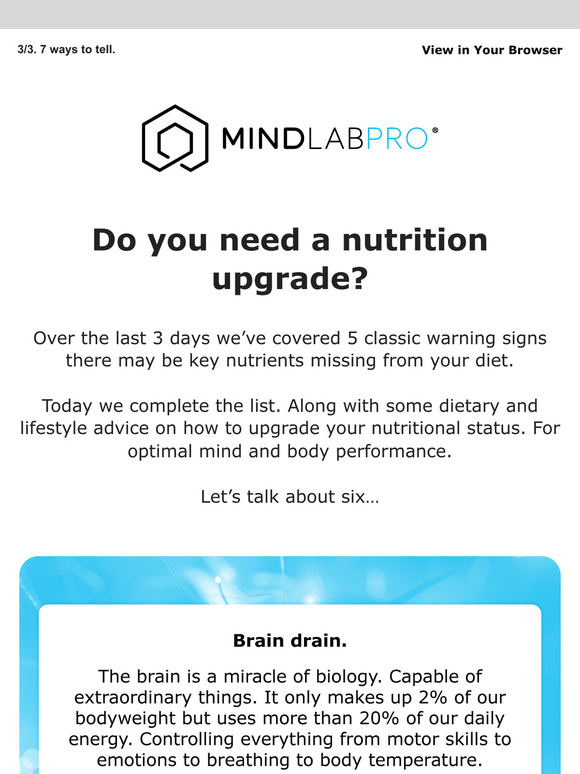 Unmistakable signs you have a nutrient deficiency