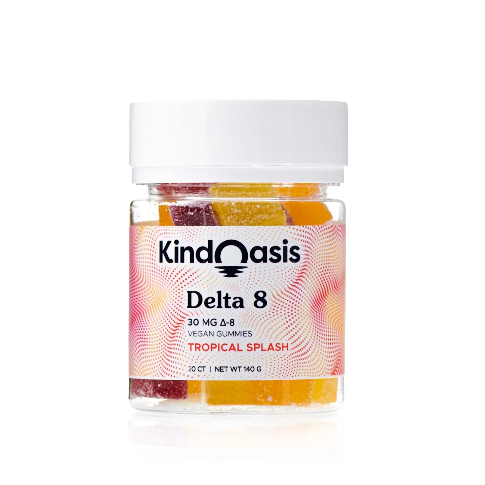 Image of Delta 8 THC Gummies 30mg - 20ct Tropical Splash