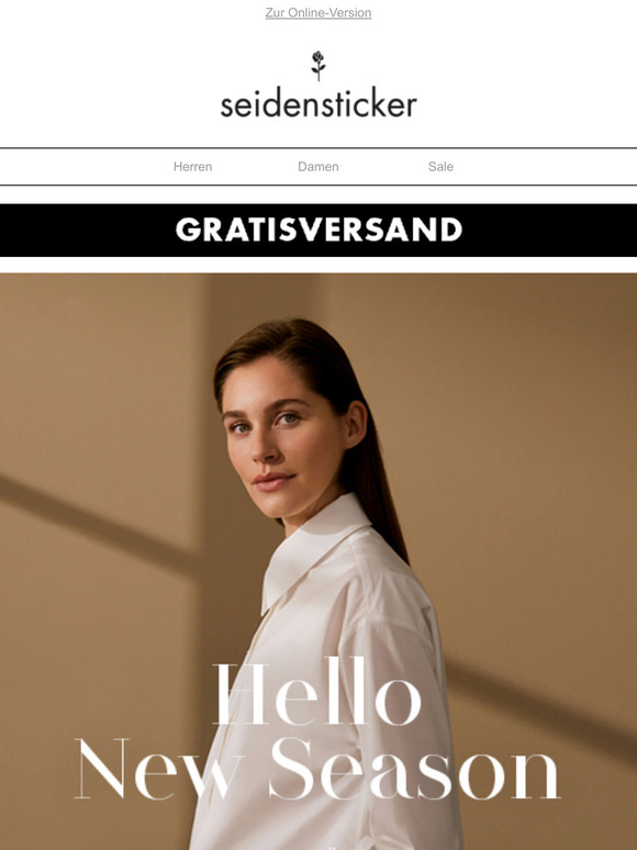 Hello New Season + Gratisversand