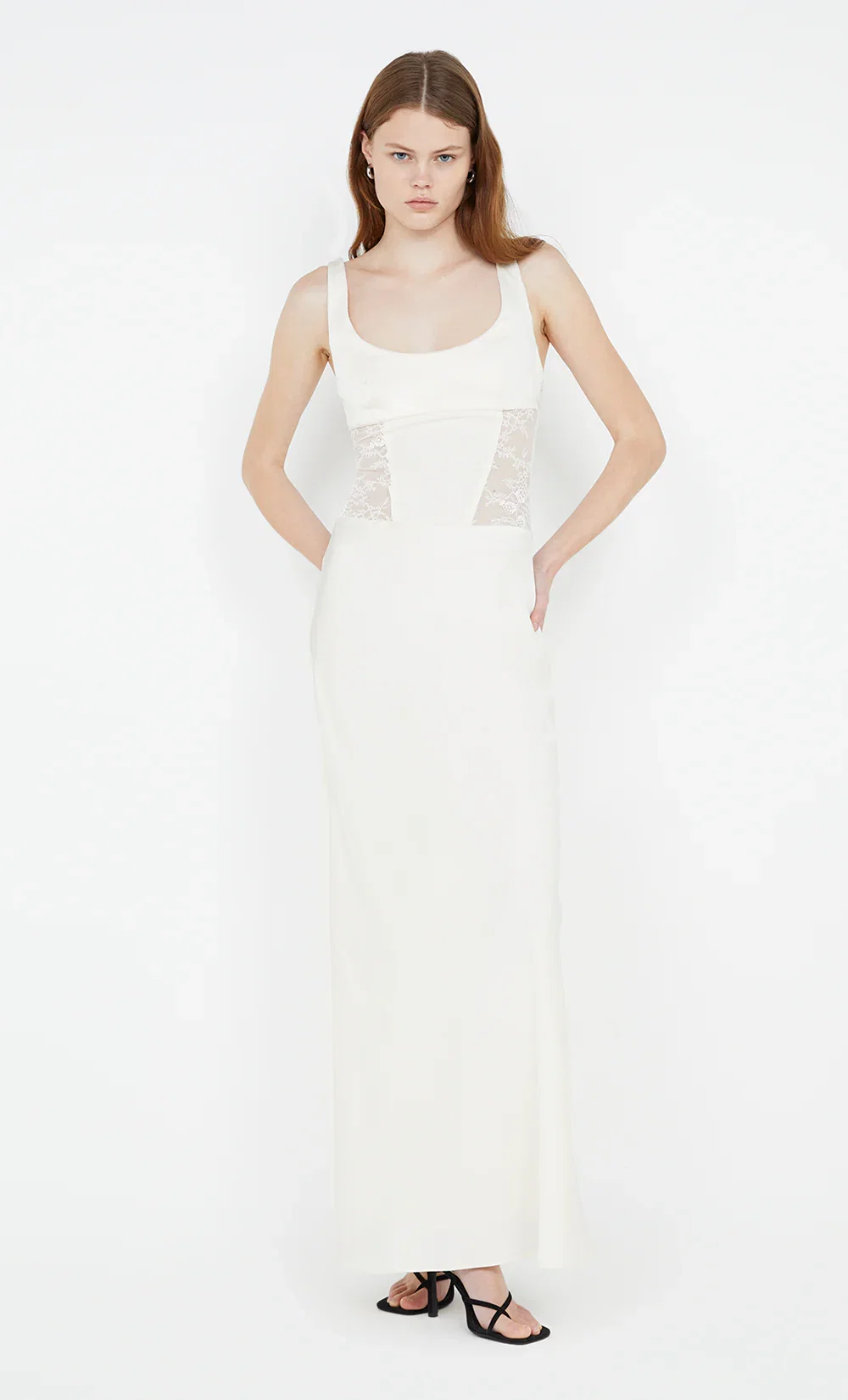 Image of OLIMPIA CORSET DRESS - CREAM