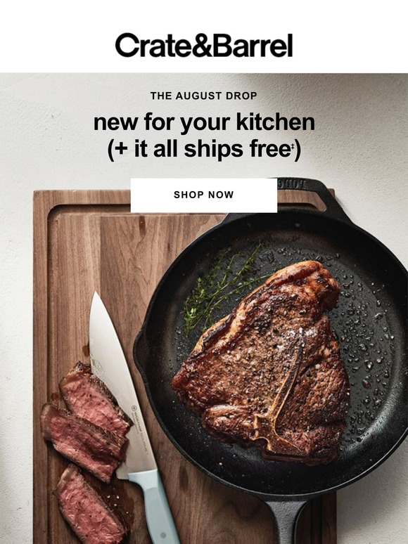 Crate and Barrel Email Newsletters Shop Sales, Discounts, and Coupon Codes