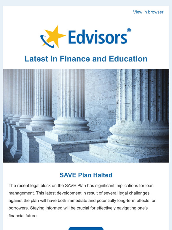 SAVE Plan Halted
