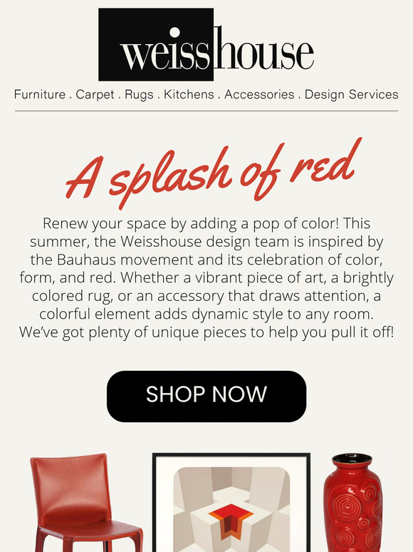 A Splash Of Red