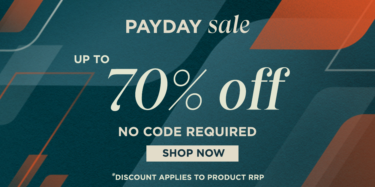 Up to 70% off Payday Sale. Offer ends midnight. Shop Now.