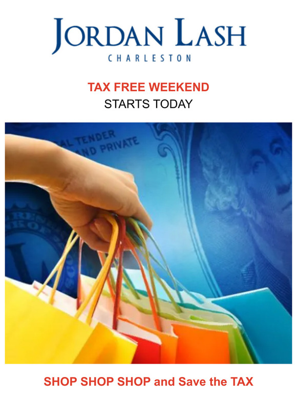 TAX FREE WEEKEND STARTS NOW ‼️