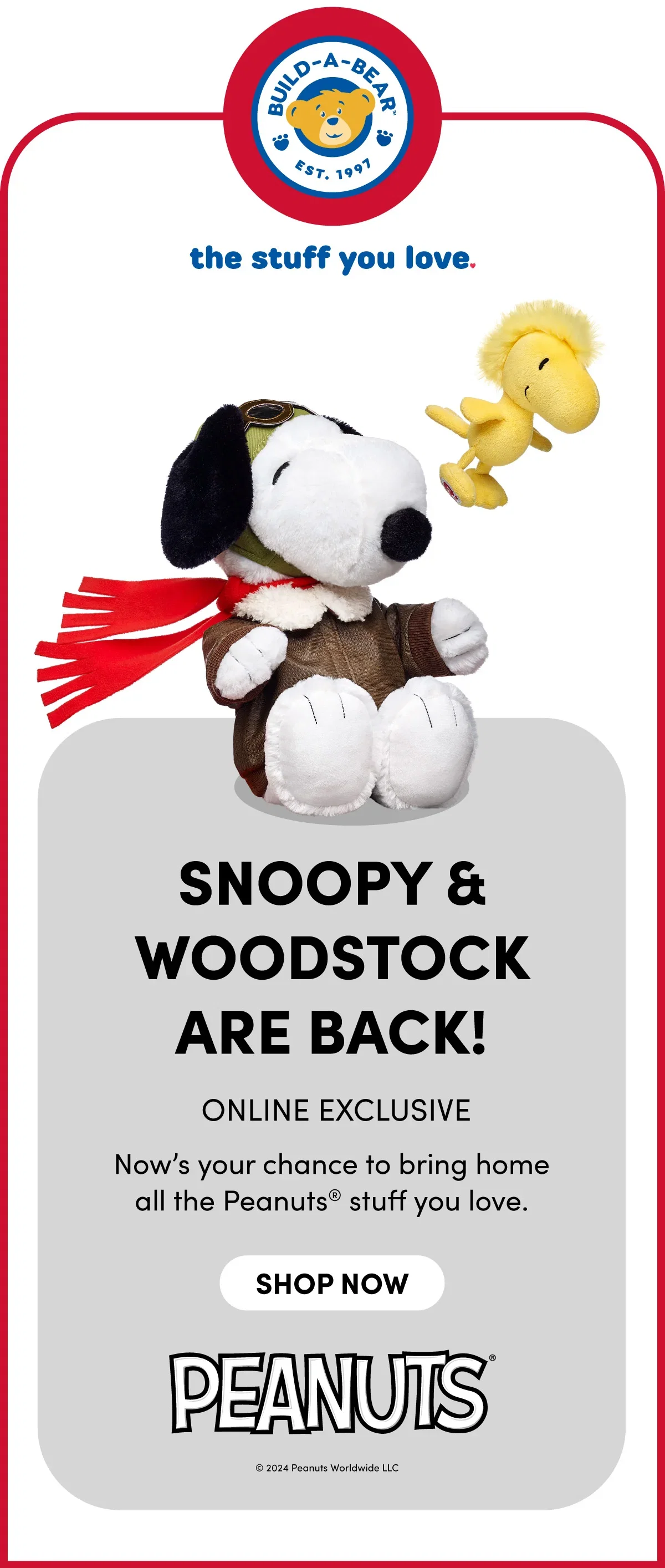 Snoopy and Woodstock are back! | Online Exclusive | SHOP NOW