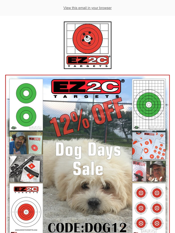 🐶Dog Days of Summer Flash Sale EZ2C Targets!!🐶
