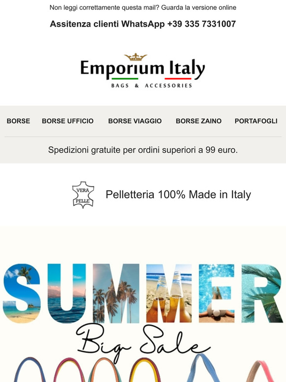 ☀️ Il Summer Festival continua... scopri le borse in sconto