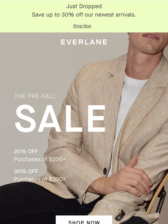 Everlane Email Newsletters Shop Sales, Discounts, and Coupon Codes