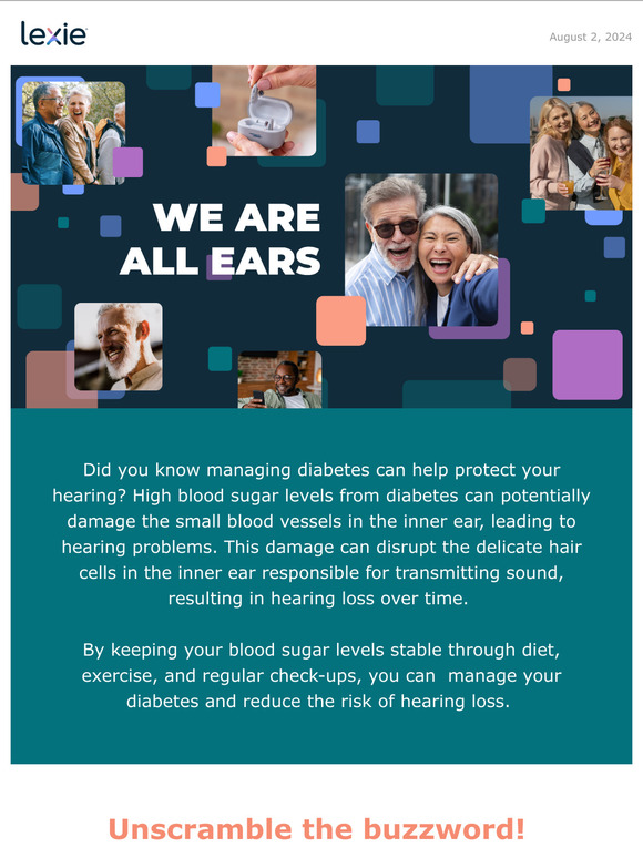 Diabetes and hearing health | We’re all ears