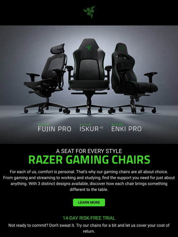 Razzor Razer: 💺Choose Your Razer Gaming Chair | Milled