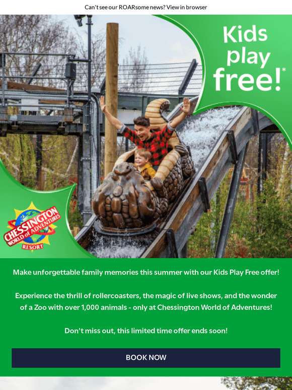 Summer at Chessington World of Adventures! ☀️🦒