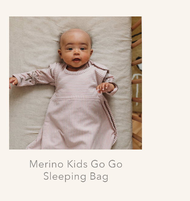 Merino Kids Go Go Sleeping Bag