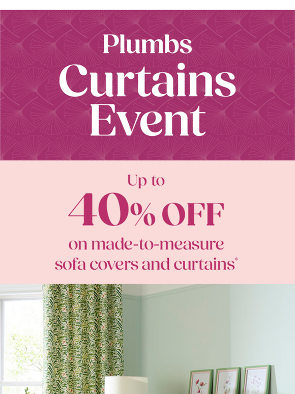 The Plumbs Curtains Event is here!