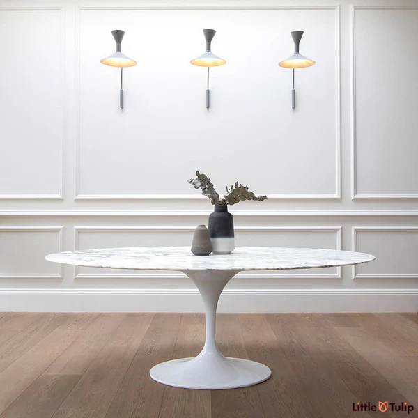 200 x 120 cm Saarinen Oval Tulip Dining Table